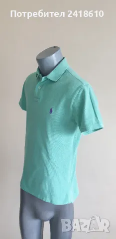 POLO Ralph Lauren Cotton Slim Fit Mens Size M ОРИГИНАЛ! Мъжка Тениска!, снимка 6 - Тениски - 47307412