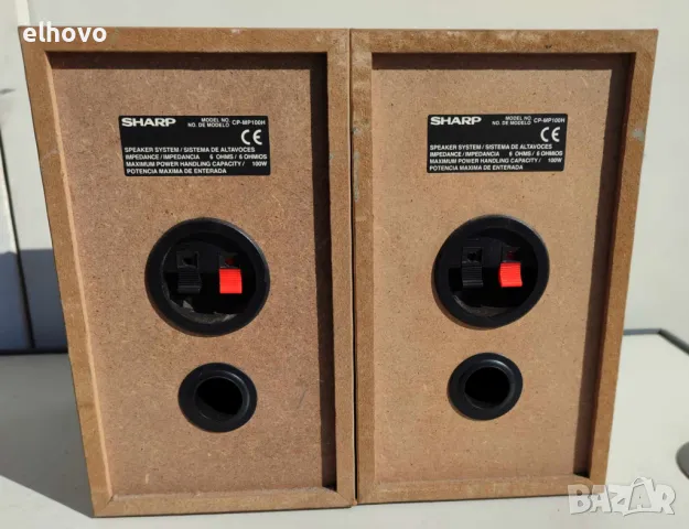 Тонколони SHARP CP-MP100H, снимка 3 - Тонколони - 49806276