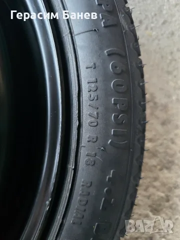 Резервна гума патерица BMW G20 / 21 18" 5x112, снимка 5 - Гуми и джанти - 55934240