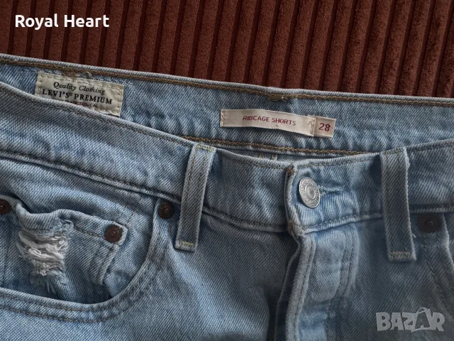 Къси панталони Levi’s Ribcage / 28 , снимка 5 - Къси панталони и бермуди - 55749243