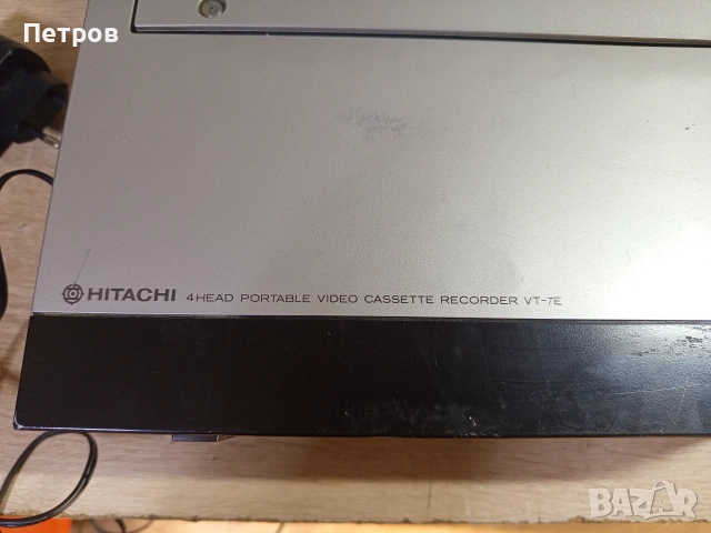 Видео "Hitachi"VT-7E (4-Head), снимка 9 - Плейъри, домашно кино, прожектори - 52789642