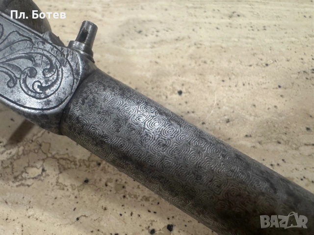 Стар капсулен пистолет, револвер, снимка 3 - Антикварни и старинни предмети - 53275772