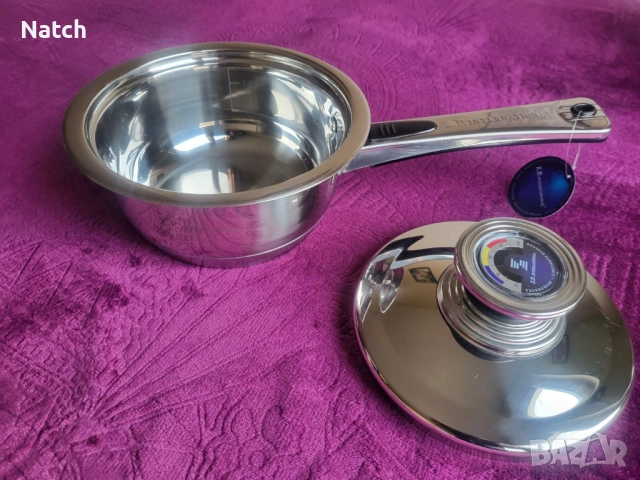 Комплект кухненски съдове за готвене и метало-керамични кухненски ножове , снимка 5 - Съдове за готвене - 52823437