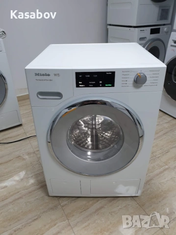 Miele 1600rpm Wi-Fi TwinDos Подсветка Пералня Миеле 12м Гаранция, снимка 4 - Перални - 53244050