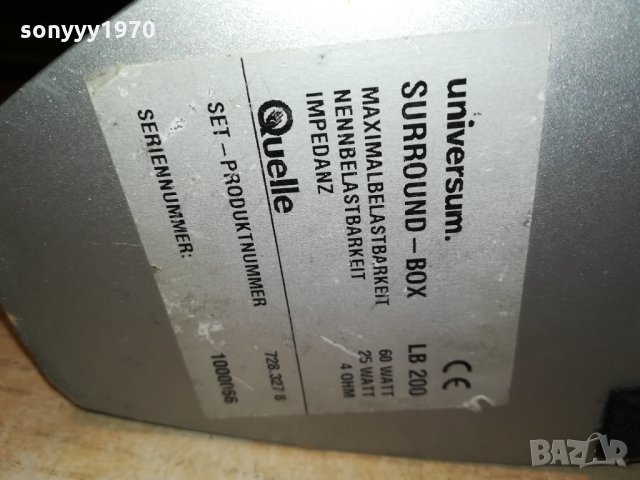 ПОРЪЧАНА-SOLD OUT-UNIVERSUM LB200 60W/4ohm-1брои 0810211750, снимка 3 - Тонколони - 34396425
