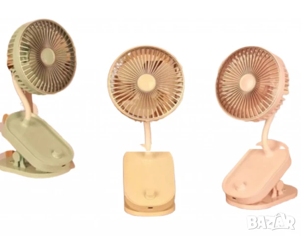 Мини вентилатор с щипка , снимка 6 - Вентилатори - 50628593