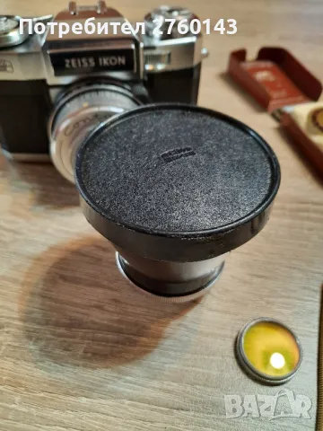 Фотоапарат ZEISS IKON Contaflex 2 обектива Carl Zeiss, снимка 10 - Фотоапарати - 49878774