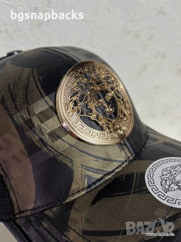 Versace шапка с мрежа Версче shapka s mreja versache шапки с мрежа, снимка 2 - Шапки - 44343142