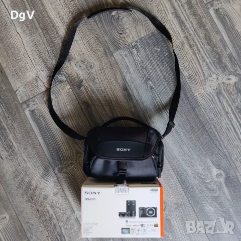 Sony A6000 + 2 обективa Sony SEL 16-50mm f/3.5-5.6 PZ обектив Sony SEL 55-210mm, снимка 15 - Фотоапарати - 55864188