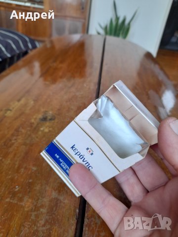 Стара кутия от цигари Keranis, снимка 6 - Други ценни предмети - 39578983