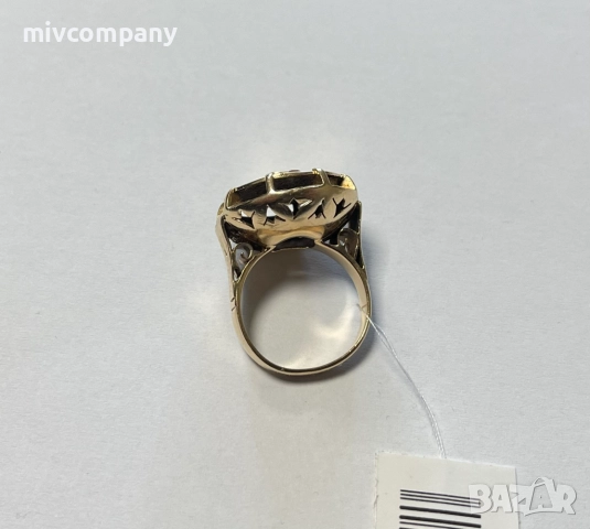 Златен пръстен 9.72гр., снимка 3 - Пръстени - 52615909