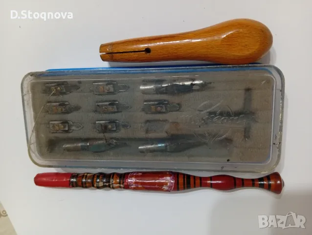 Перо и Перодръжка от Соца-2-бр.+Подарък!-Комплект Писци!, снимка 9 - Антикварни и старинни предмети - 56036581
