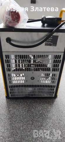 Калорифер трифазен 9 kW, снимка 2 - Индустриална техника - 53390835