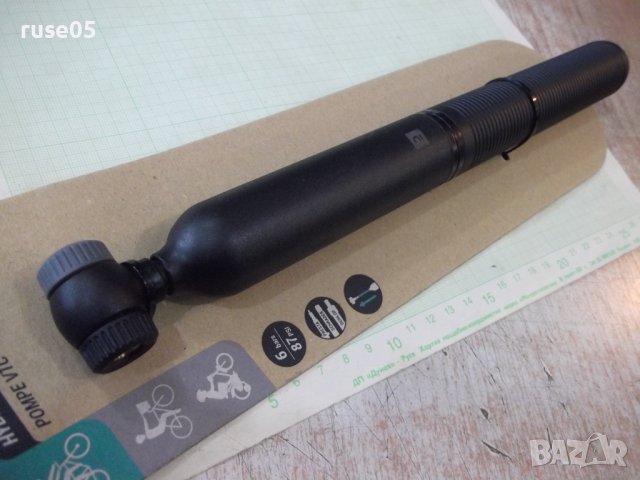 Помпа ръчна за трекинг велосипед , черна нова, снимка 14 - Аксесоари за велосипеди - 39553679