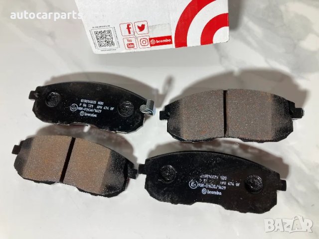 Спирачни накладки BREMBO за INFINITI I30, NISSAN Maxima, Altima, Cefiro, Sentra, 200 SX, снимка 2 - Части - 48402894