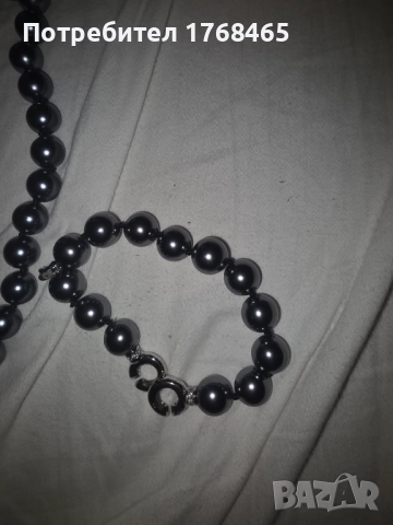 Перли, снимка 4 - Бижутерийни комплекти - 51698559