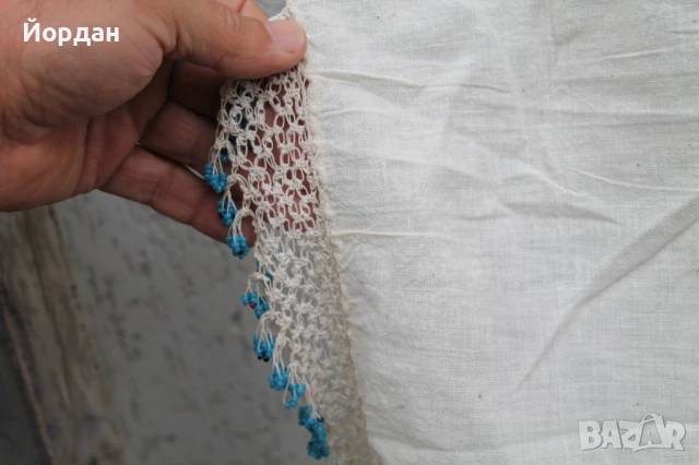 Кърпа за глава от народна носия, снимка 3 - Антикварни и старинни предмети - 50496701