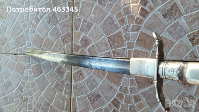 Нож, кама, кинжал, кортик. Датски кортик, снимка 5 - Антикварни и старинни предмети - 53262270