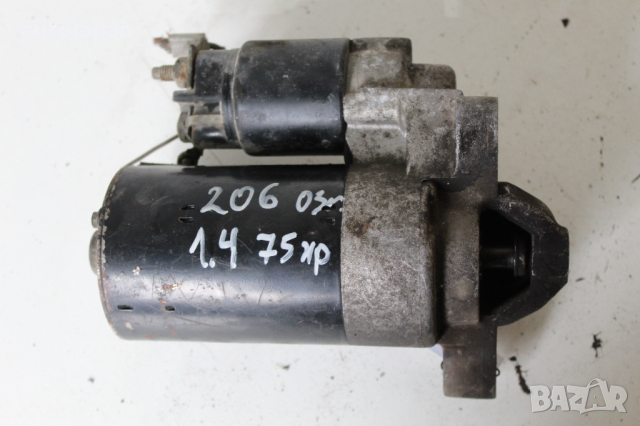 Стартер Пежо 206 1.4 75кс 2врати 03г Peugeot 206 1.4 75hp 2003