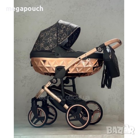 Бебешка количка Junama Heart 2в1, 3в1 НОВА, снимка 4 - Детски колички - 42081862
