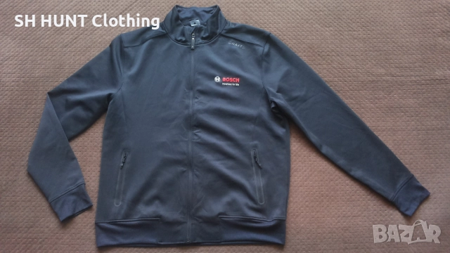 CRAFT BOSCH Stretch Work Fleece Jacket размер XL еластична работна горница W4-534