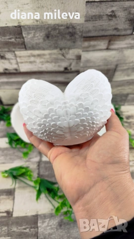  Кашпи от гипсокерамика!!, снимка 6 - Декорация за дома - 53516914