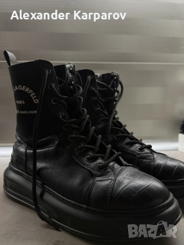 Karl Lagerfeld дамски боти – оригинални, много запазени