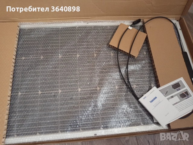 100W гъвкав слънчев панел, снимка 2 - Друга електроника - 52636324