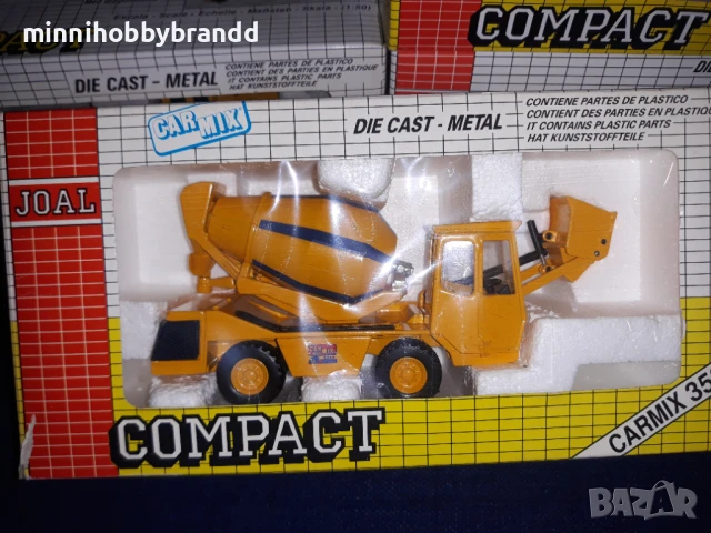 Багер Самосвал Боклукчийски Камион Фадрома Товарач Разбивач Joal Compact 1.50 Made in Spain, снимка 9 - Колекции - 50919679