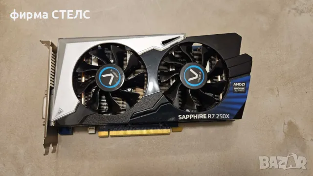 Видео карта Sapphire AMD Radeon R7 250X, 1024MB, GDDR5,DVI,HDMI, PCI-E