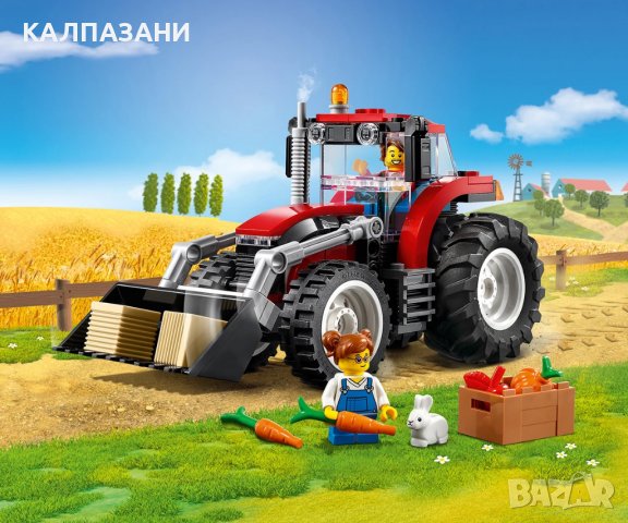 LEGO® City Great Vehicles 60287 - Трактор, снимка 4 - Конструктори - 38927834