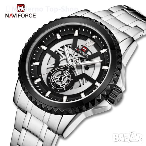 Мъжки часовник NaviForce NF9186 SB., снимка 1 - Мъжки - 34771721