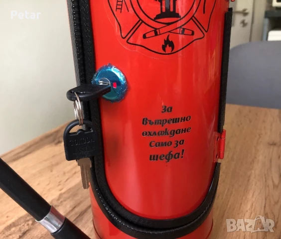 Пожарогасител Мини Бар за Уиски, Вино - подарък Сувенир, снимка 10 - Декорация за дома - 42820722