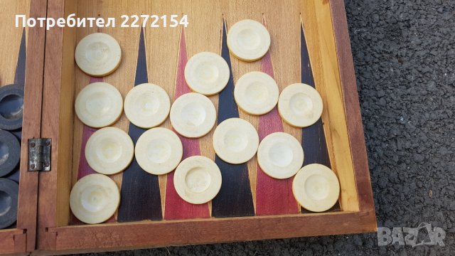 Дървена шах табла, снимка 3 - Антикварни и старинни предмети - 42181993