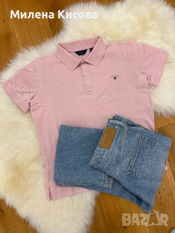 Нов сет GANT 9-10г (134-140см), снимка 4 - Детски панталони и дънки - 53257327