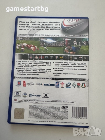   Rugby 2006 за PS2, снимка 2 - Игри за PlayStation - 51756707
