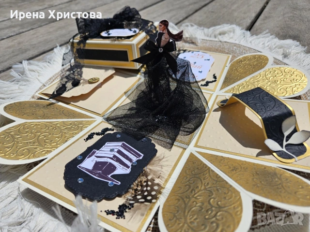 Кутия - изненада за абитуриент. Картичка за бал. , снимка 2 - Други - 53822008