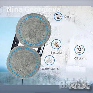 Интелигентен робот за почистване на прозорци с двойни въртящи се падове и вакуум 2800Pa, снимка 6 - Други стоки за дома - 52393037