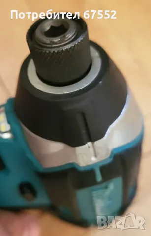 Импакт Makita DTD152, само с батерия (няма зарядно), 165 нютона., снимка 6 - Други инструменти - 55767766