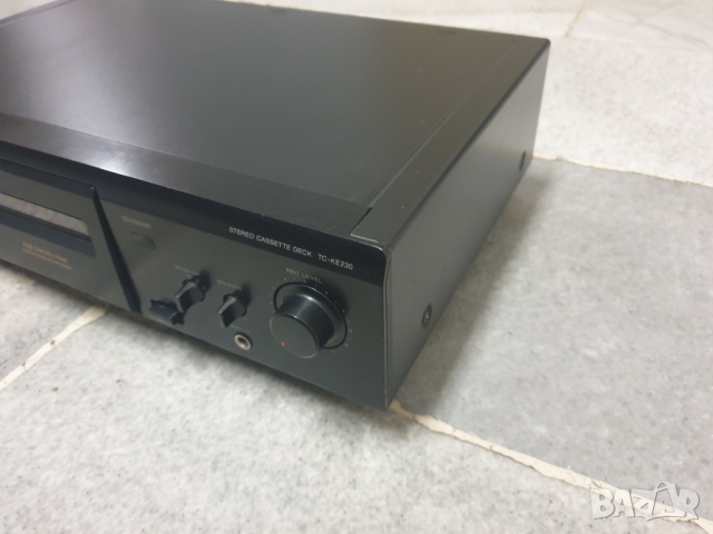Касетен дек Sony TC-KE230 В много добро състояние. Всичко му работи. 088 762 7637 , снимка 6 - Декове - 36355736