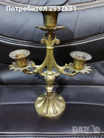 Свещник , снимка 5 - Антикварни и старинни предмети - 41645744