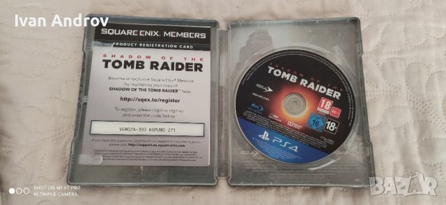 Shadow of The Tomb Raider Steelbook Edition Ps4, снимка 3 - Игри за PlayStation - 40030352