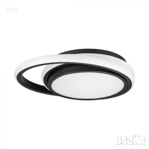 LED плафон кръгъл 24W 4000K VT-7783 V-TAC черен, снимка 1