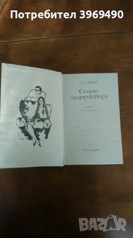 " Синът на директора "., снимка 2 - Българска литература - 47444680