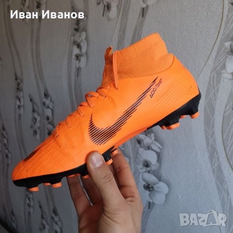 професионални бутонки   Nike Mercurial Superfly 6 Pro AG-PRO ACC  номер 42-42,5, снимка 8 - Футбол - 40118322