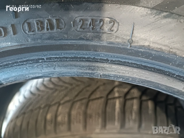 2бр.зимни гуми 225/50/18 Nexen, снимка 5 - Гуми и джанти - 53643101