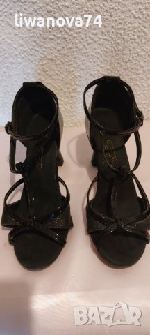 Дамски обувки за латино танци номер 36, снимка 1 - Дамски обувки на ток - 42257790