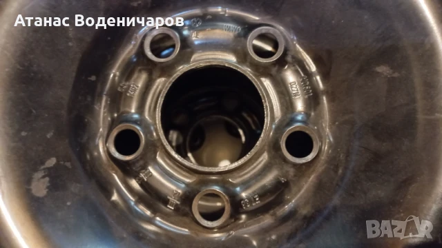 Железни джанти 14 цола - Фолксваген, Шкода, Сеат, снимка 5 - Гуми и джанти - 51324612