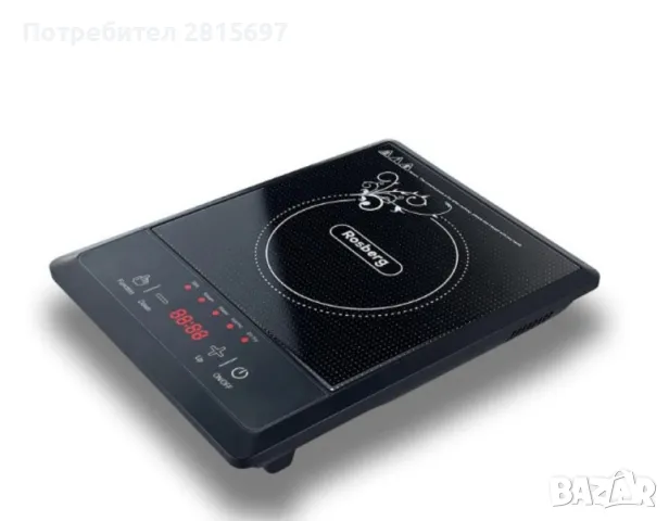 Индукционен котлон Rosberg R51445J, снимка 2 - Котлони - 47728026