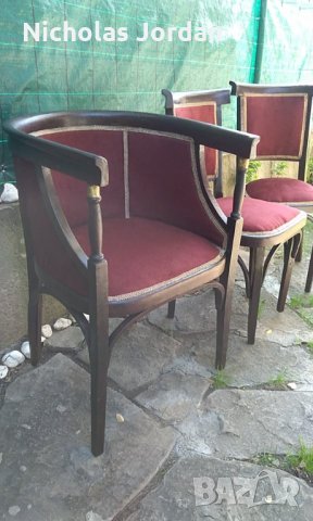 Три антикварни стола, снимка 1 - Столове - 34268669
